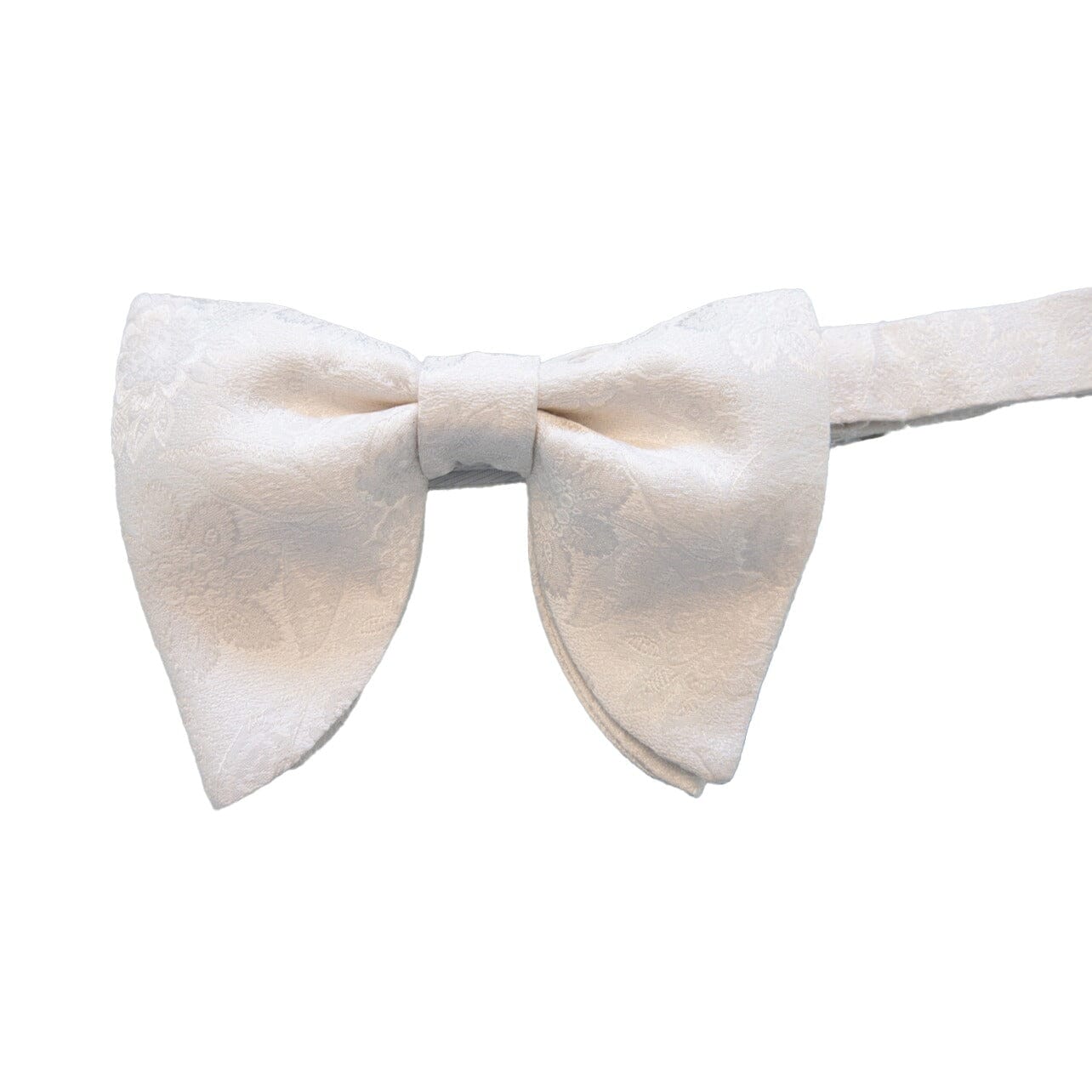 Vanilla Floreale Jumbo Pre Tied Butterfly Bow Tie
