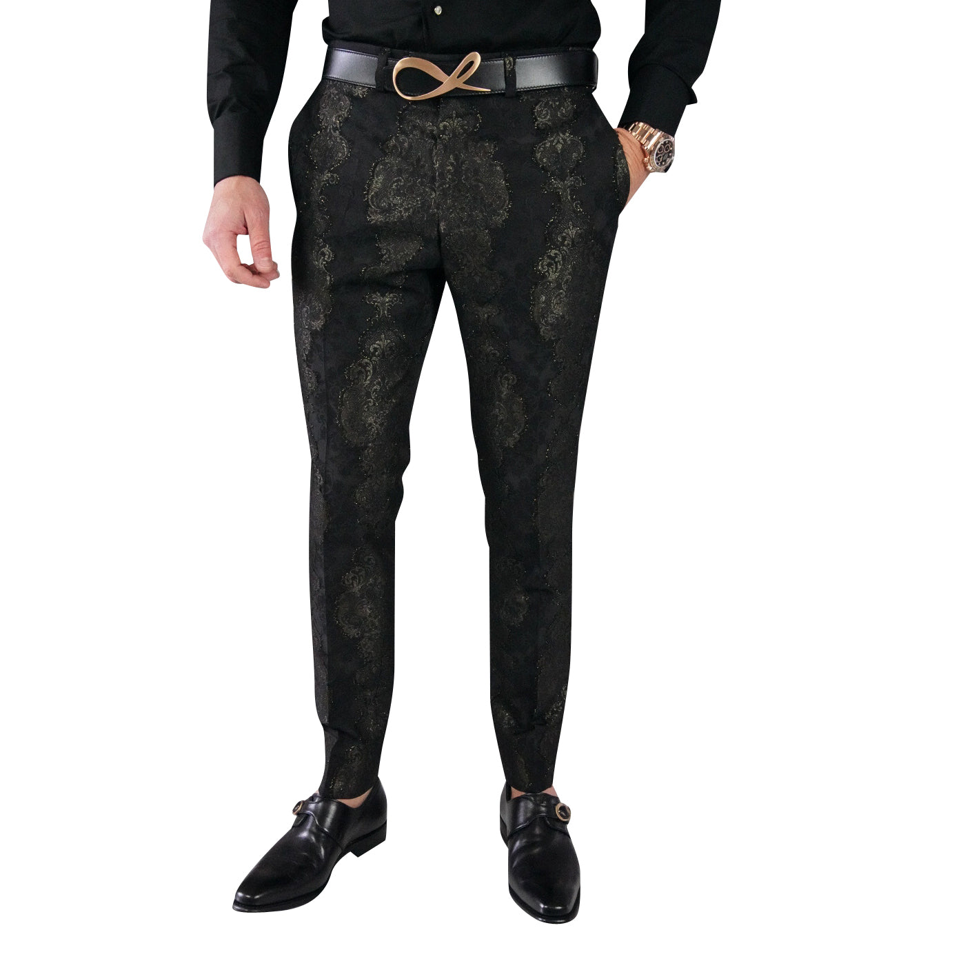 Black Oro Versaille Trousers