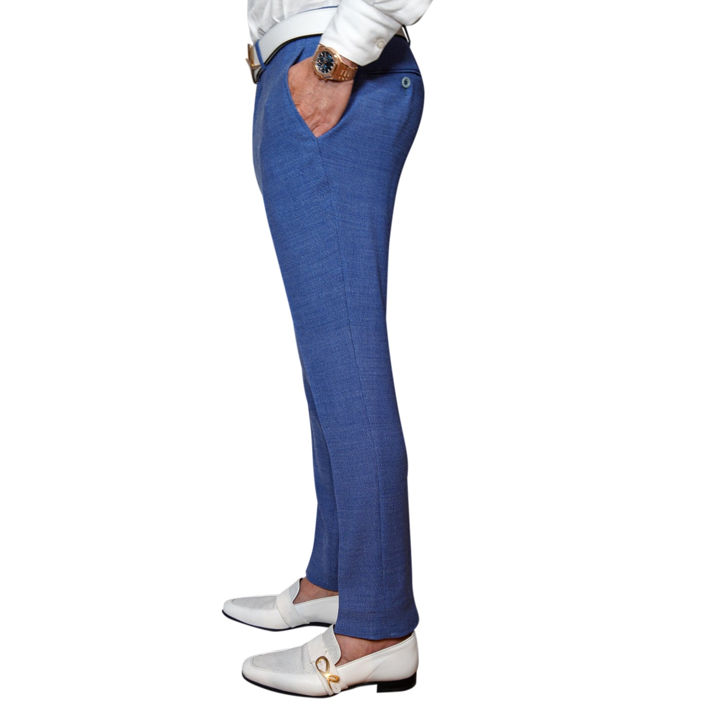 Maya Blu Intreccio Trousers