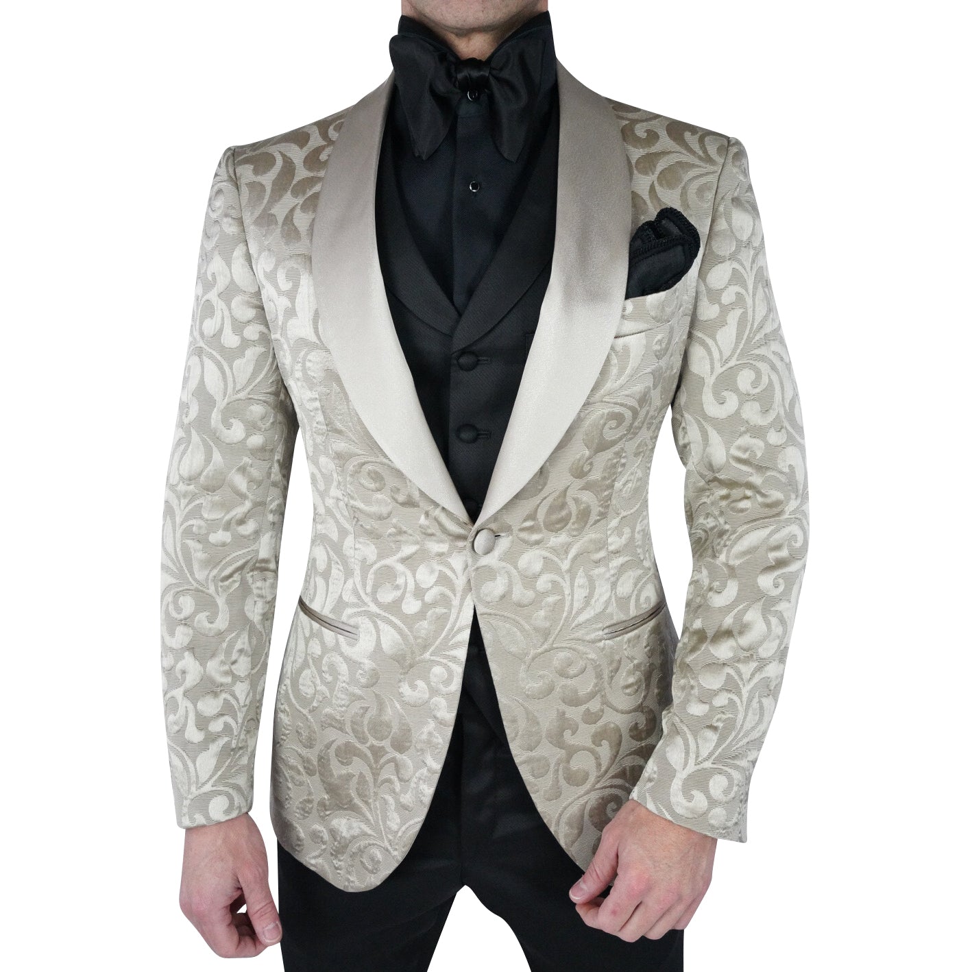 Champagne Oro Paisley Dinner Jacket