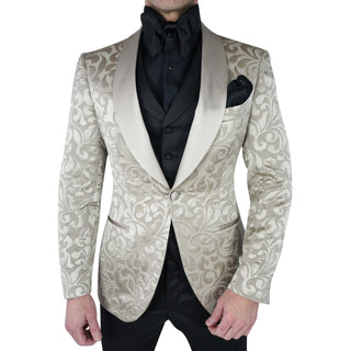 Vanilla Paisley Dinner Jacket