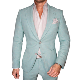 Navy Blue Paisley Dinner Jacket