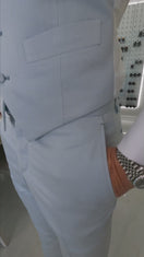 Baby Blu Evento Naked Ciottoli Waistcoat