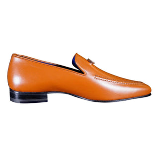 Caramello With Yellow Gold Hardware Leather Loafers