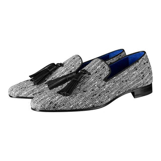 Tweed Legare Tassel Loafer