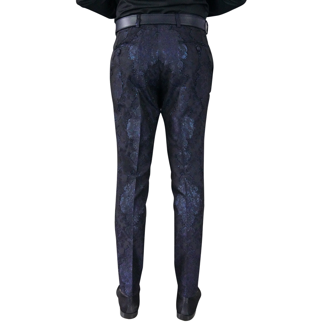 Navy Versaille Trousers