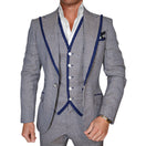 Iced Marina Blu Boucle Jacket
