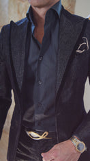 Black Velluto Trousers