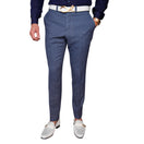 Powder Mica Blu Boucle Trousers