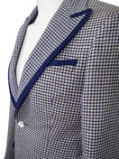 Iced Marina Blu Boucle Jacket