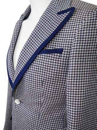 Iced Marina Blu Boucle Jacket