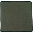 Avena Moca with Black Signature Border - Sebastian Cruz Couture