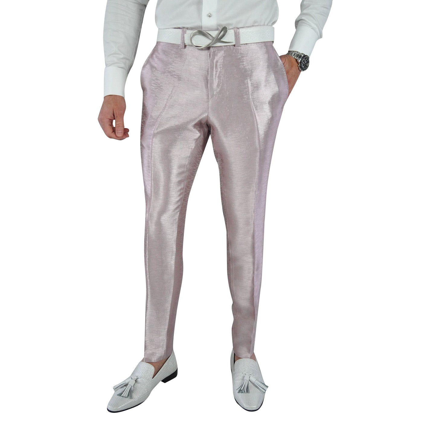 Pastel Pink Glassa Trousers