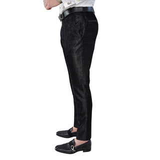 Black Velluto Trousers