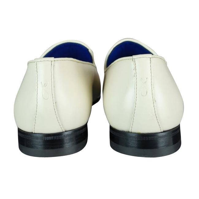 Classica Mascarpone With Yellow Gold Gold Hardware Leather Loafers