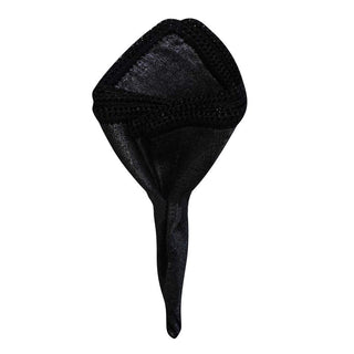 Avena Moca with Black Signature Border - Sebastian Cruz Couture