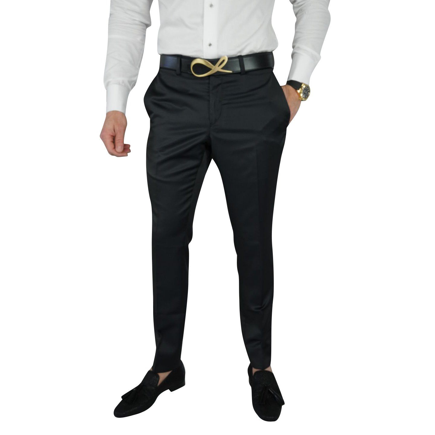 Black Evento Trousers