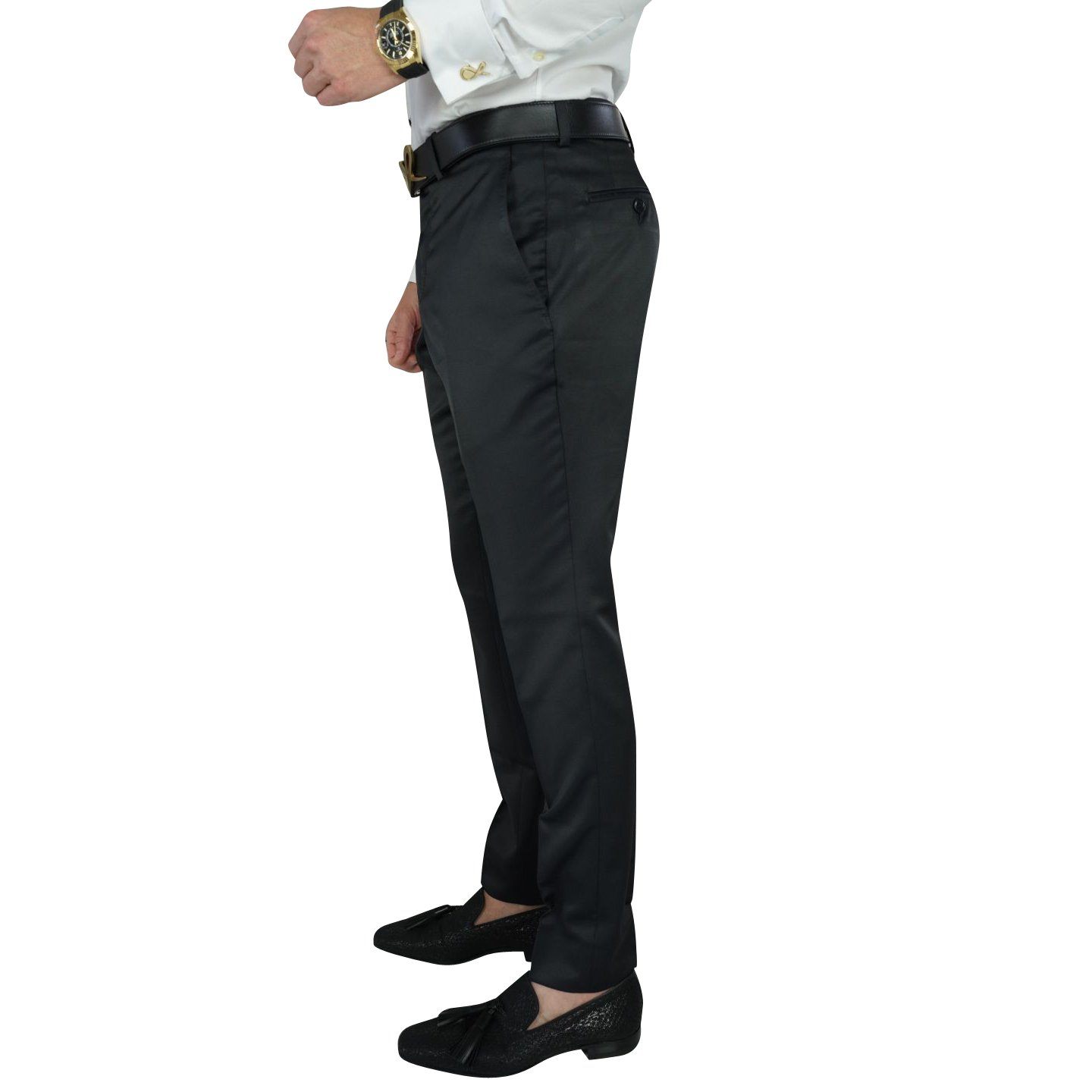 Black Evento Trousers