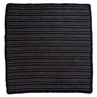 Black Splendor with Black Signature Border - Sebastian Cruz Couture