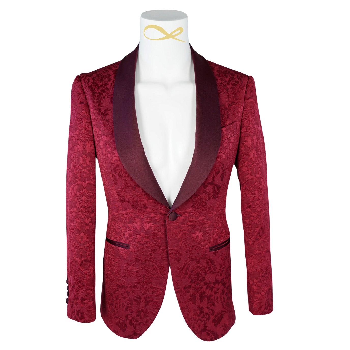 Maroon Smoking Jacket, BUY- 42r