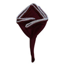 Royal Cremisi with Burgundy and Silver Flake Signature Borders