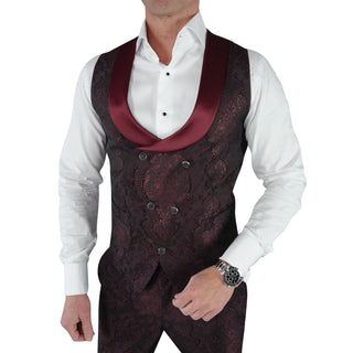 Vino Versaille Double Breasted Waistcoat