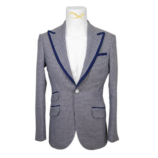 Iced Marina Blu Boucle Jacket
