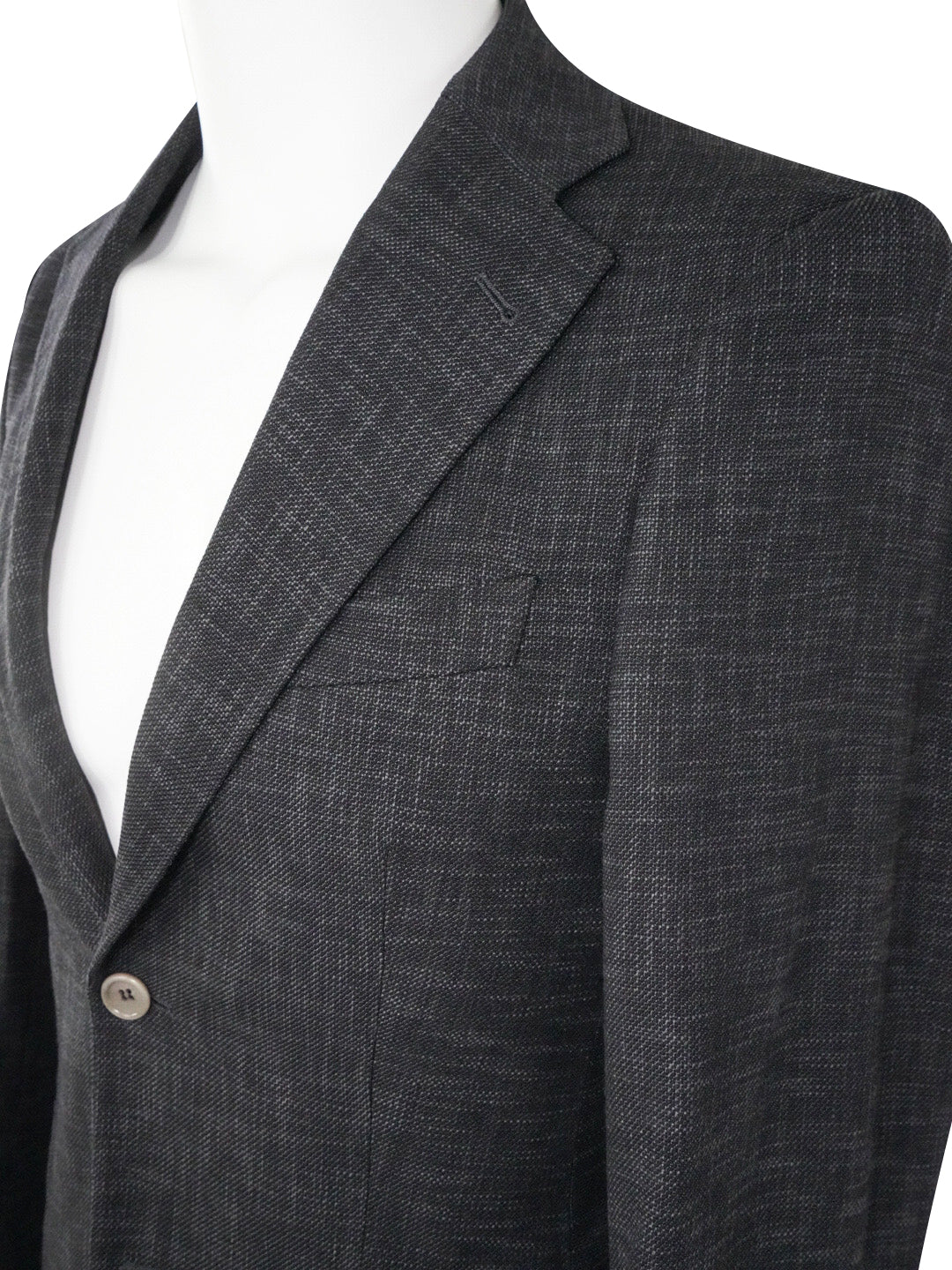 Onyx Lino Tweed Jacket
