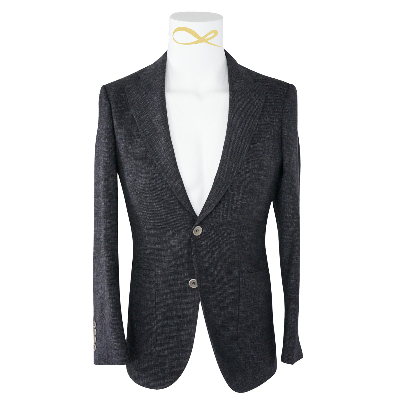 Onyx Lino Tweed Jacket