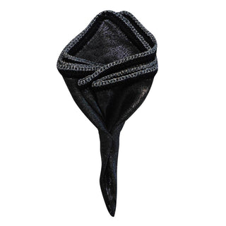 Avena Moca with Black Signature Border - Sebastian Cruz Couture