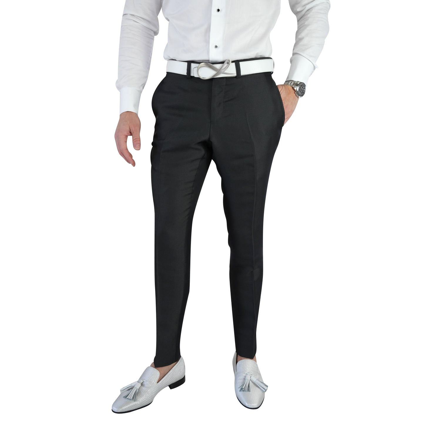 Charcoal Evento Trousers