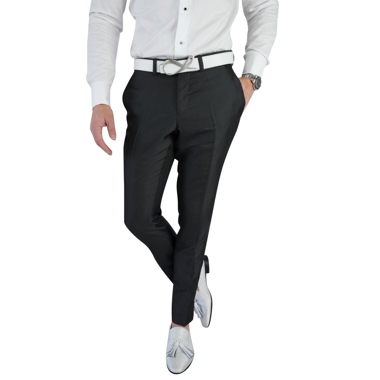Charcoal Evento Trousers