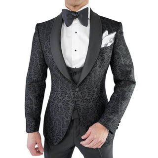Silver Paisley Dinner Jacket