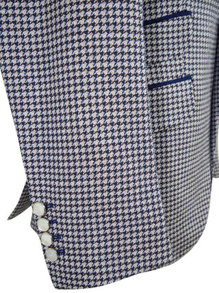 Iced Marina Blu Boucle Jacket