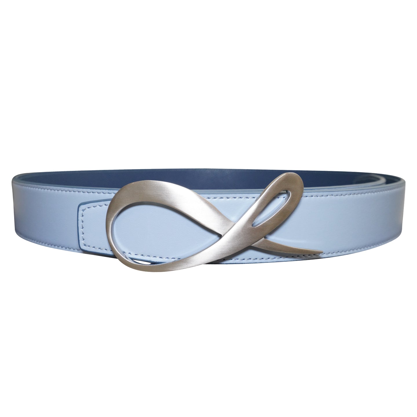 Aegean Blu Maya Rose Gold Reversible Belt