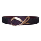 Vino Logo Rose Gold Reversible Belt