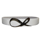 Tortora Logo Black Enamel Reversible Belt