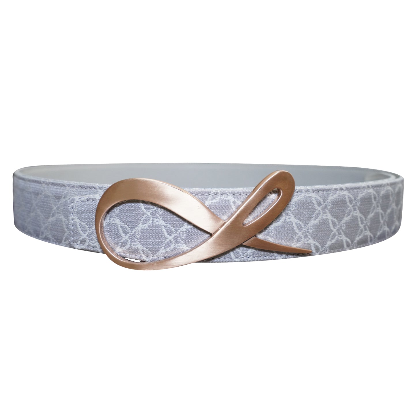 Tortora Logo Rose Gold Reversible Belt