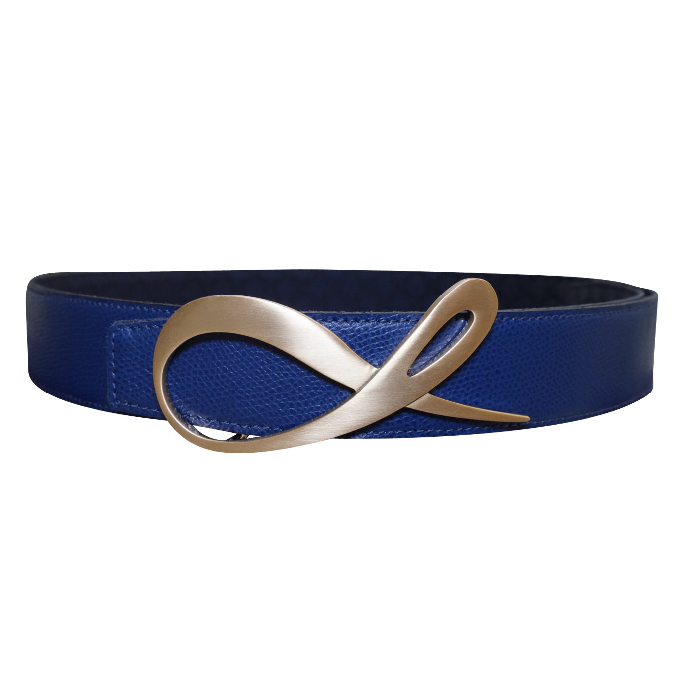 Midnight Marino Logo Yellow Gold Reversible Belt