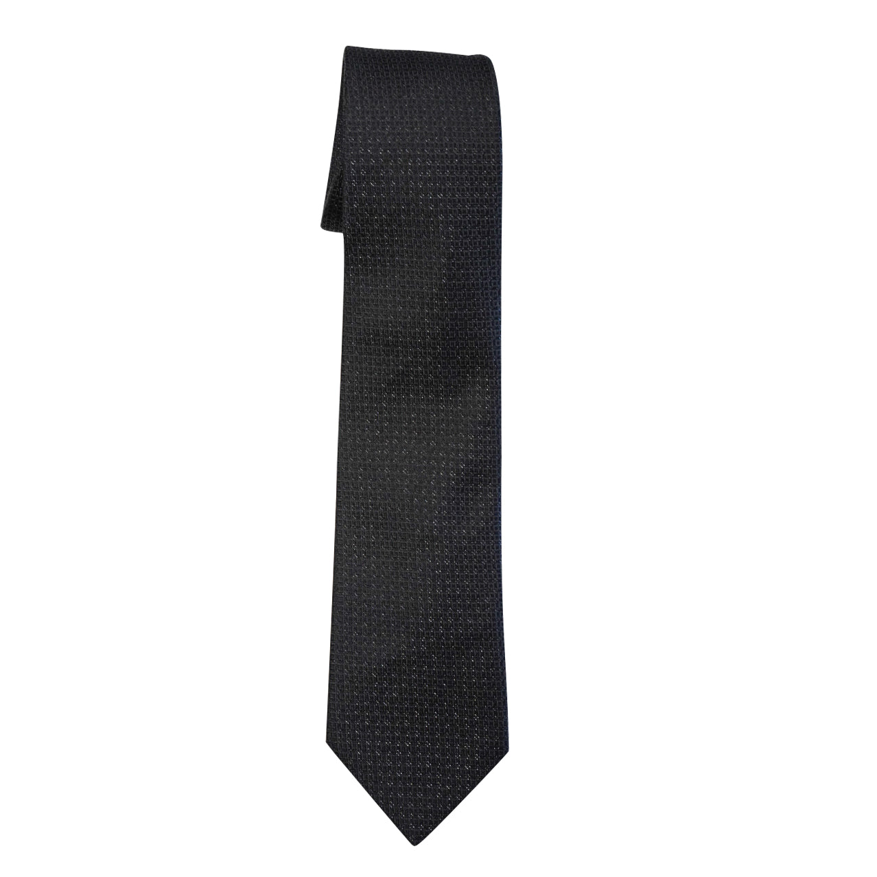 Onyx Geo Silk Luxury Necktie