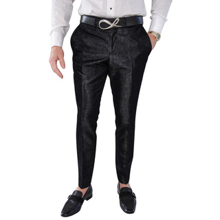 Black Velluto Trousers