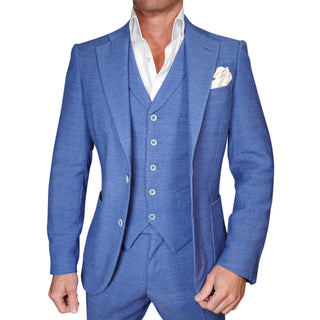 Navy Blue Paisley Dinner Jacket