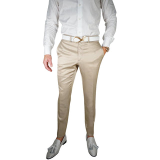 Champagne Oro Lucentezza Trousers