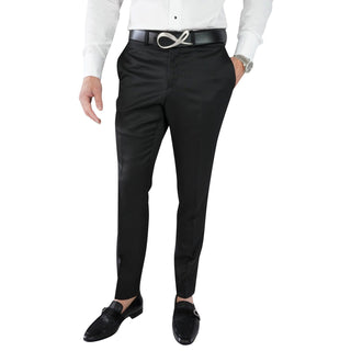 Black Evento Silver Astrato Trousers