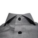 Grey Birdseye Dress Shirt