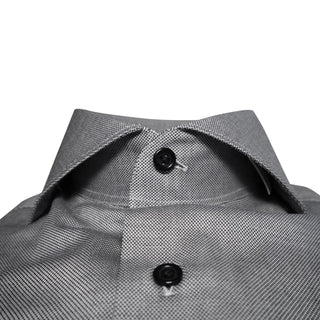 Grey Birdseye Dress Shirt