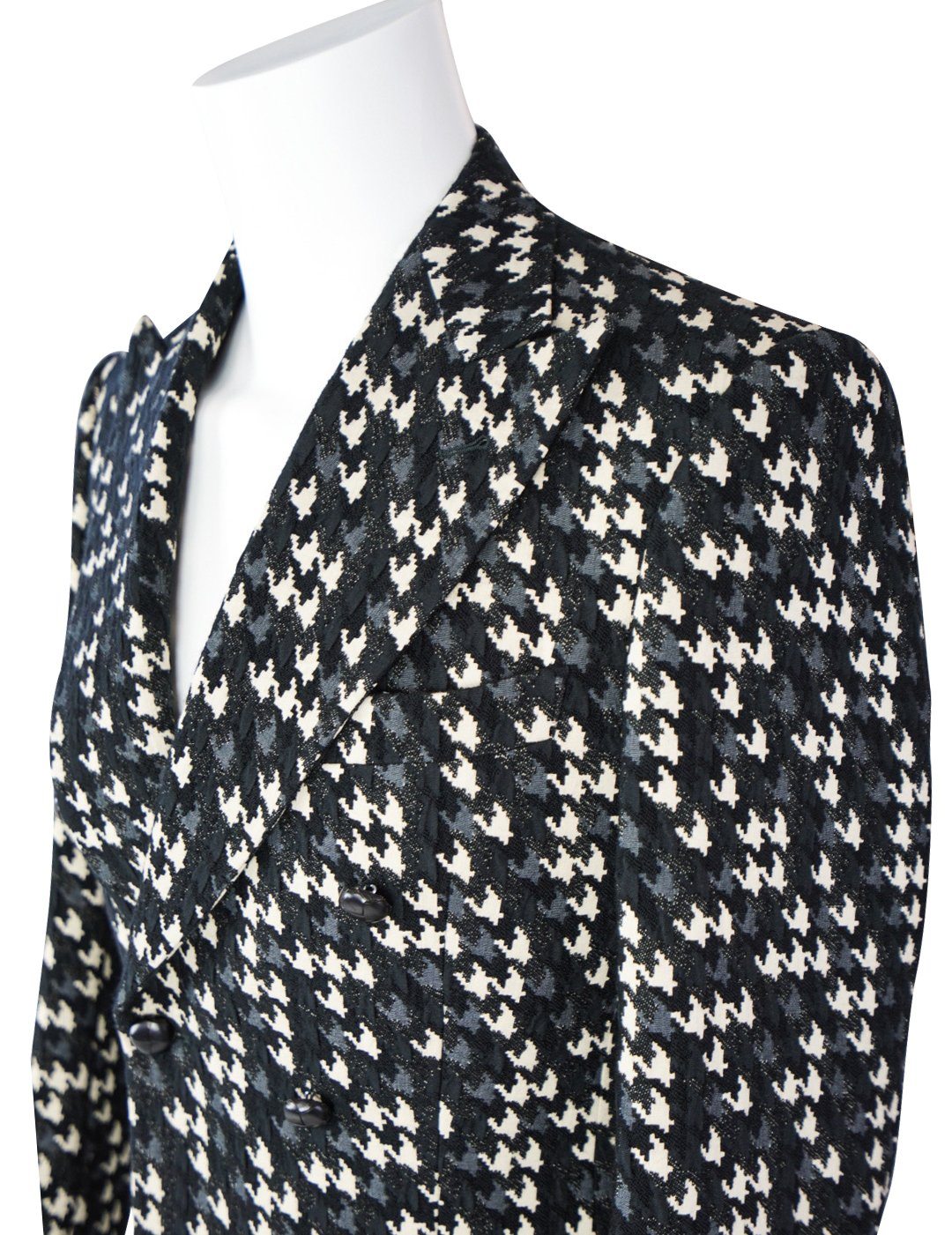 Houndstooth Lusso Double Breasted Jacket