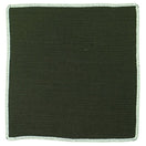 Obsidian Tessere with White Signature Border - Sebastian Cruz Couture