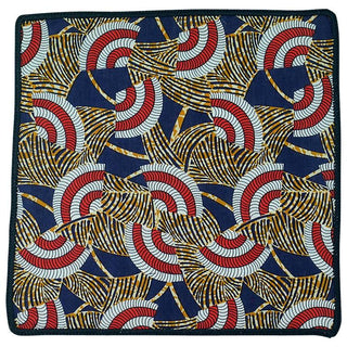 Tribal Danza with Navy Blue Signature Border