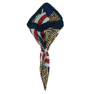 Tribal Danza with Navy Blue Signature Border